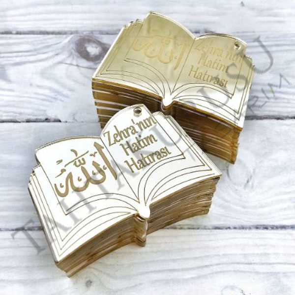 Pleksi ayna lazer kesim kuran-ı kerim